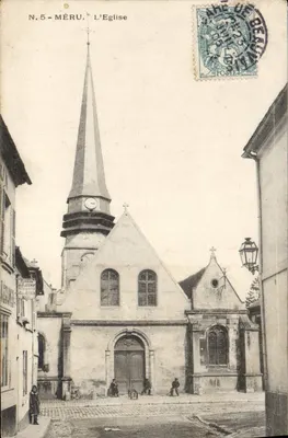 Méru — A Igreja — Bureau d'Affranchissement
