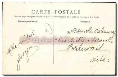 A Igreja de Liancourt — Evryard, imp. 16, Isle-sur-la-Sorgue — n° 37 — Verso