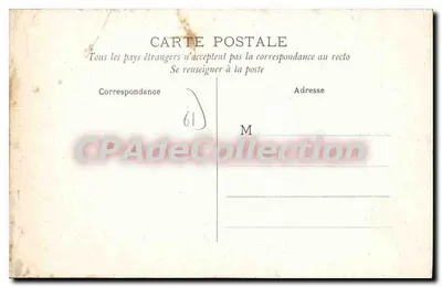 Alençon — A Casa de Ozé — Escola Maternal — Edição P. G. — Verso