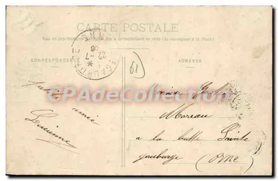 Alençon - Kiosque das Promenades — Casa dos Lojas Reunidas, editor — Verso
