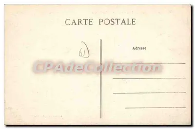 ARGENTAN — Panorama parte Noroeste — A. Lefebvre, editor Argentan — Verso