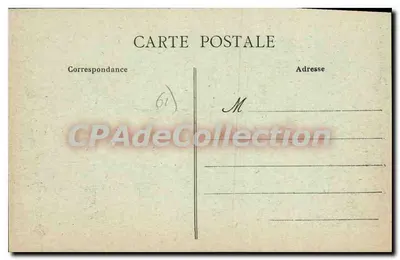 Argentan - Oude huizen op de Orne — A. Lejeune, uitg., Argentan, N° A 58 — Achterkant