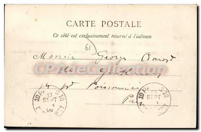 Bagnolles-de-l'Orne — Het Kasteel Goupil — De Normandie — Achterkant