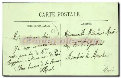 Bagnoles-de-l'Orne — Zamek — LL. — 135 — Rewers