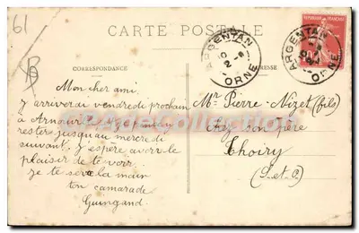 Zamek Mortrée — Zamek w Orne (XVI wiek) — Wydawca CRS — Rewers