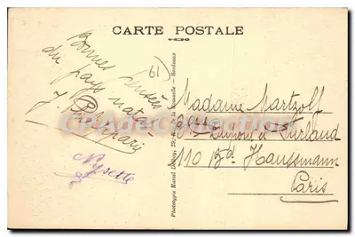 Beaumont (Dordogne) — Castillo de Bayac — M. D. — Reverso