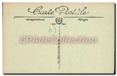 La Trinité-des-Leitières (Orne) — O Castelo — Grade de Entrada — Edição Taranne, Gascé (Orne) — Verso