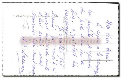 Céaucé (Orne) — La Fontaine de Crispais — Ed. R. Galliot, n°7 — Reverso