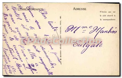 La Trinité-des-Lettiers (Orne) — El Castillo - Plaza de Agua — Edición Taranne - Gacé (Orne) — Reverso