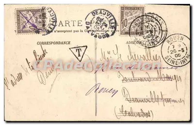 Chambois — Der Bergfried (12. Jahrhundert) — Unbekannter Verleger — Rückseite