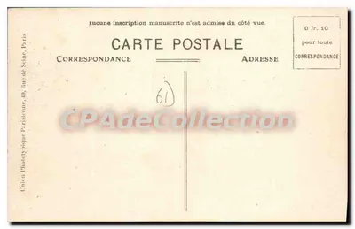 Belleme (Orne) — O Monumento — Edition Edet n°101 — Verso