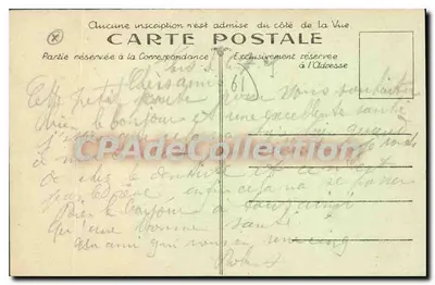 Flers — Monumento aos Mortos da Grande Guerra — inaugurado em 14 de outubro de 1923 — E. Cherrier, edit. Flers — Verso