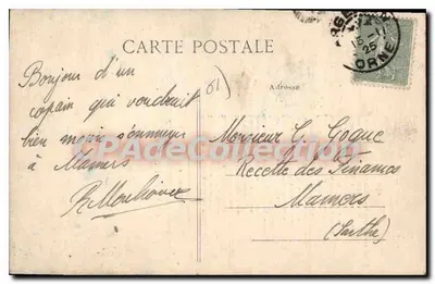Litane van de Normandische meisjes om te trouwen — A. Lejeune, uitgever, Argentan — Achterkant