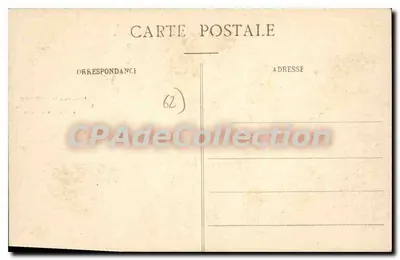 Arras — A Casa onde viveu Robespierre — B. D. — Verso