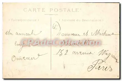 Arras — Fonte Netuno — editor KD, n°8 — Verso