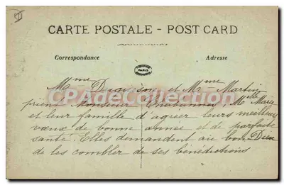 Arras — Ângulo das ruas Pasteur e St-Nicolas — La Densée — Verso
