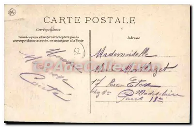 Berck-Plage — La Plage y el Chalet Rothschild — Pagel, París, n°20 — Reverso