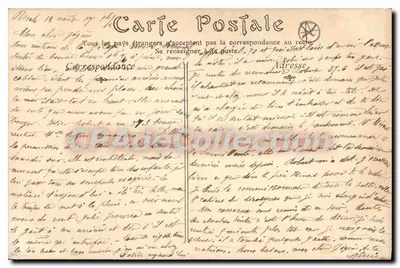 Berck-Plage — A Vista do Entonnoir — Livraria e Papelaria Carnot, Rue Carnot — Verso