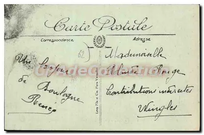 Boulogne-sur-Mer — O Square Coquelin — LL, n°102 — Verso