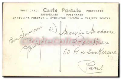 Boulogne-sur-Mer — La Capilla de los Marineros y el Puerto — ND Fot. n° 317 — Reverso