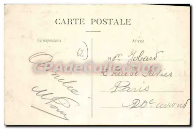 Boulogne-sur-Mer — Hotel du Pavillon Impérial y la Digue Ste-Beuve — Editado por Stévenard — Reverso