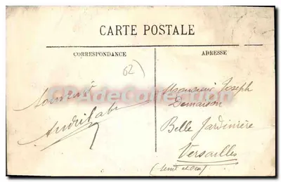 Boulogne-sur-Mer — Saída da Missa da Igreja de São Pedro — CPAdeCollection — Verso