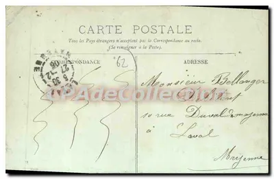 Boulogne-sur-Mer — Um velho Loup de mer — LL. n°172 — Verso