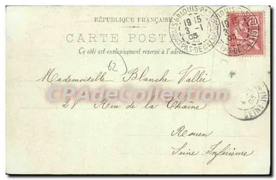 Calais — Port lotniczy — LL. n°16 — Rewers