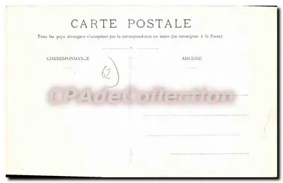 Calais — Wieża Godzinna — Thiriat-Deguines, wyd., Calais — Rewers