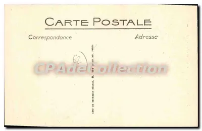 Calais — Kanał i Hôtel-de-Ville — LL — Rewers