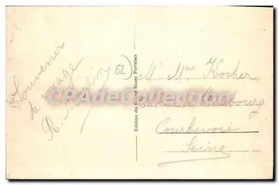 LE PORTEL - La Spiaggia e le Scogliere — Edizione del Grand Bazar Portelois, n°20 — Verso