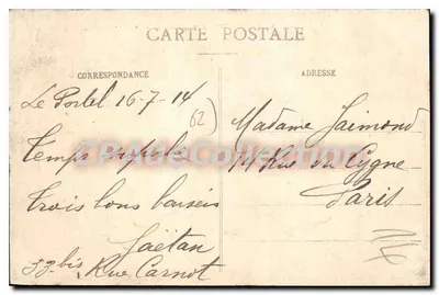 Le Portel (Pas-de-Calais) - La Cale — L.D., B., 754 — editor L.D. B. — Reverso