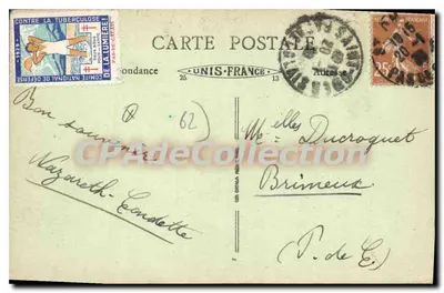 Saint-Omer (P.-de-C.) - Stadhuis — B. F. n°26 — Achterkant