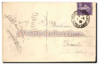 Ristorante della Foresta — Le Touquet-Paris-Plage — editore 196 — Verso