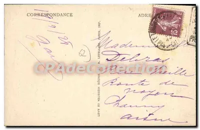 Le Touquet-Paris-Plage — Le Corse — LL — Verso
