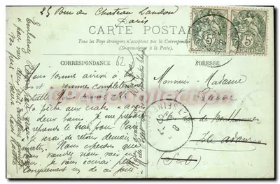 Wimereux — Calle principal — LL. n°156 — Reverso