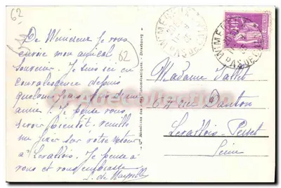 Wimereux - Vista geral — editor Anônimo n° 117 — Verso