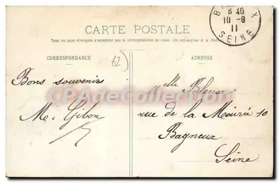 Wiméréux — Os Chalets do Fim da Praia — L. D., B., 220 — Verso