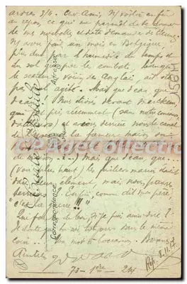 Ardres (P.-de-C.) — Vista de Ardres (costa sudoeste) — Baras-Willay, Lib. Édit., em Ardres — Verso