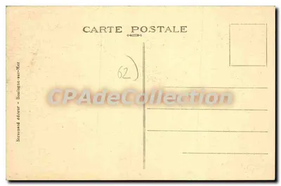 Wissant (P.-de-C.) — A Praia e o Cabo Blano-Nez E.S. — Stevenard editor — Verso