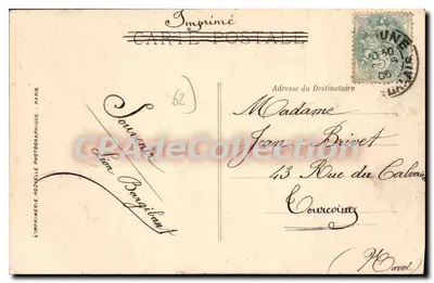 Béthune — Ogród Publiczny — LL. — N° 35 — Rewers