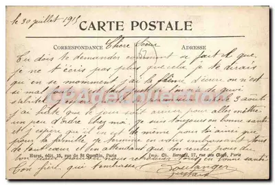 FONCQUEVILLERS (P.-de-C.) — A Igreja bombardeada — Visé à Paris No.168 — Verso