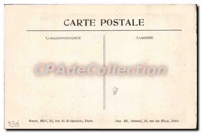 Fonquevillers (P.-de-C.) — Interior da igreja destruída pela artilharia alemã — Visé a Paris No. 163 — Verso