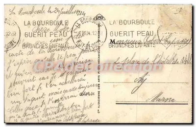 LA BOURBOULE - Ogólny widok na kasyno — Stara pocztówka deCollection n°118 — Rewers