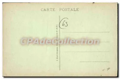 Wielki Most nad Dordognią — La Bourboule — G. D'O. nr 898 — Rewers