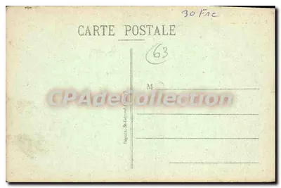 Widok na Wielki Hotel Metropole — La Bourboule — Ilustrowana Auvergne nr 1786 — Rewers