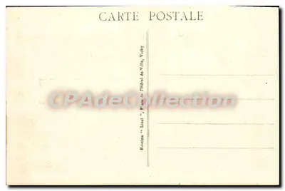 La Bourboule — Wejście do zakładu termalnego — L'Auvergne Pittoresque, n°3030, wydawca Idéal — Rewers