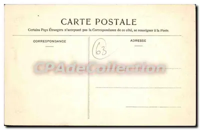La Bourboule - Funicular - Ilustrowana Auvergne, nr 806 — Rewers