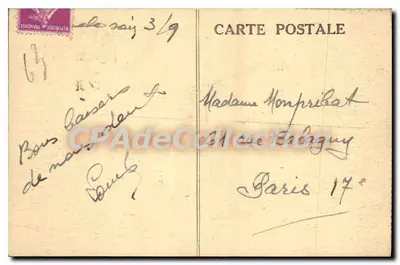 La Bourboule — Ogólny widok — L'Auvergne, wydawca nieznany, nr 723 — Rewers