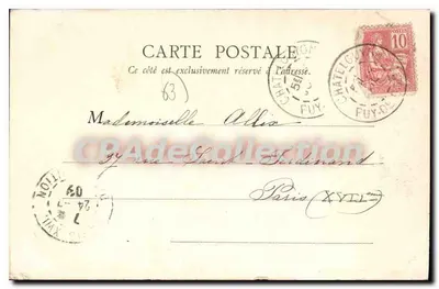 Châtel-Guyon — Ogólny widok — Couty Frères, Clermont-Fd — Rewers